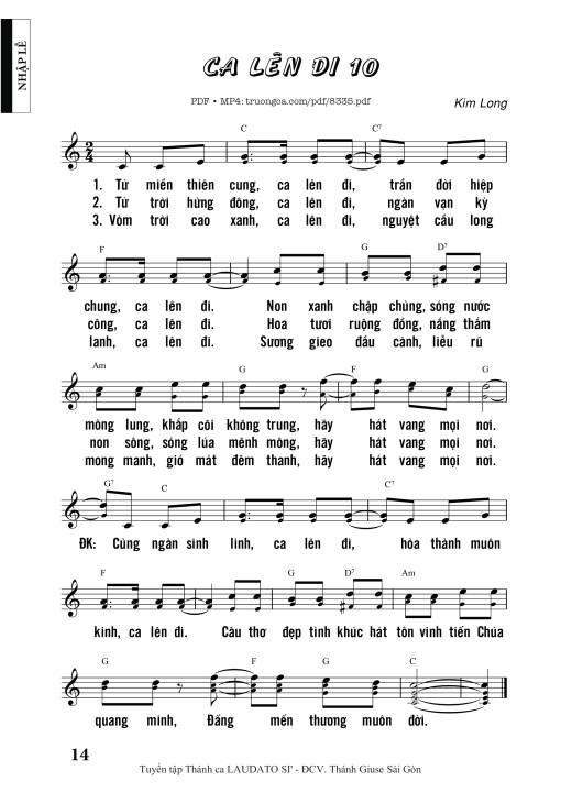 Ca Lên đi 10 - Kim Long