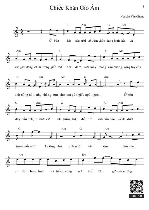 Chiếc khăn gió ấm