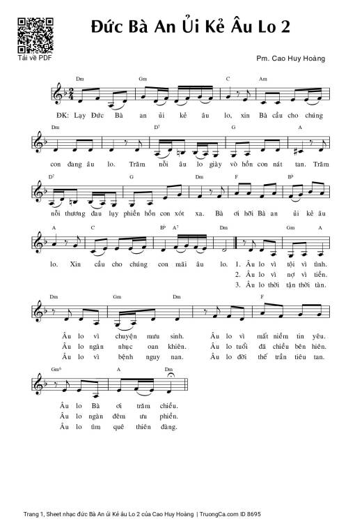 đức Bà An ủi Kẻ âu Lo 2