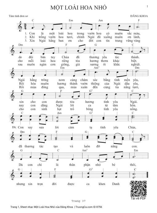 Một Loài Hoa Nhỏ