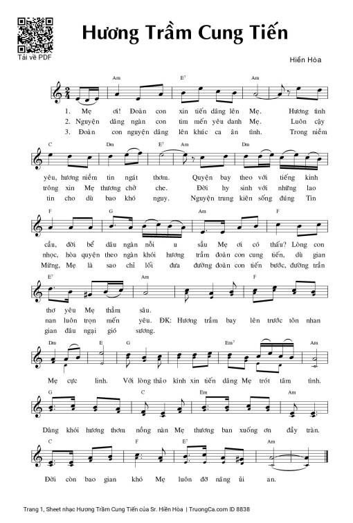 Hương Trầm Cung Tiến