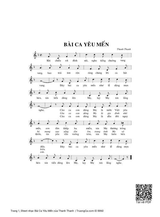 Bài Ca Yêu Mến