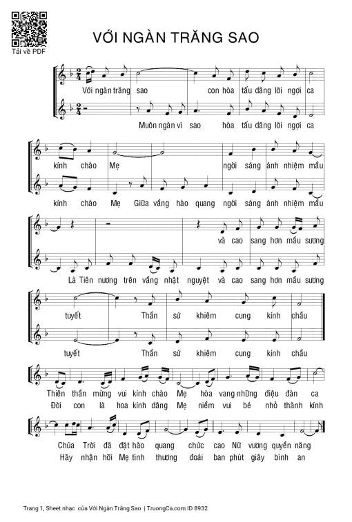 Với ngàn trăng sao