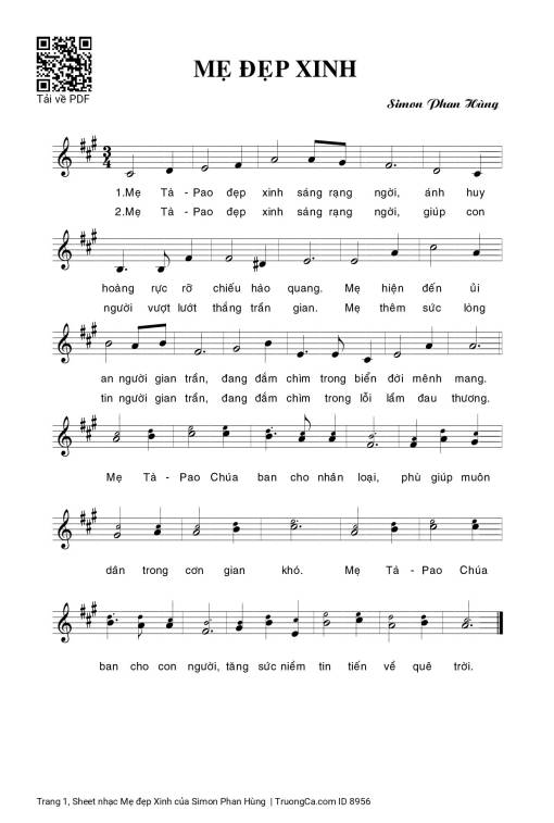 Mẹ đẹp Xinh - Simon Phan Hùng