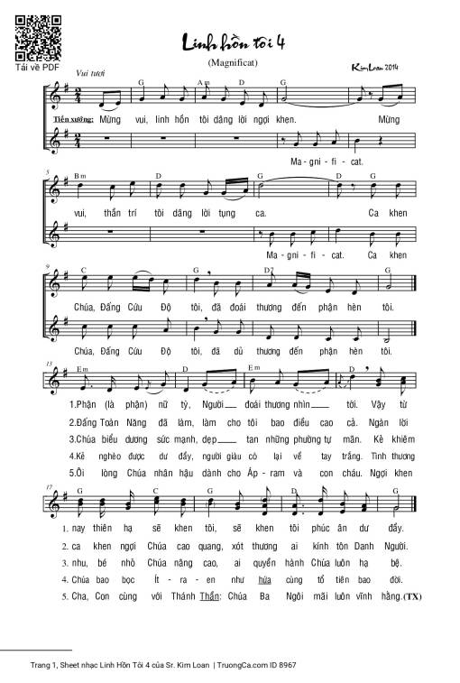 Linh Hồn Tôi 4 - Sr. Kim Loan