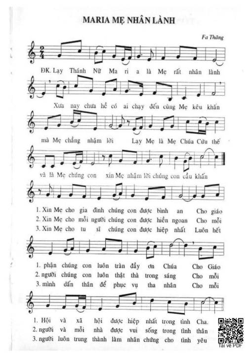 Maria Mẹ Nhân Lành