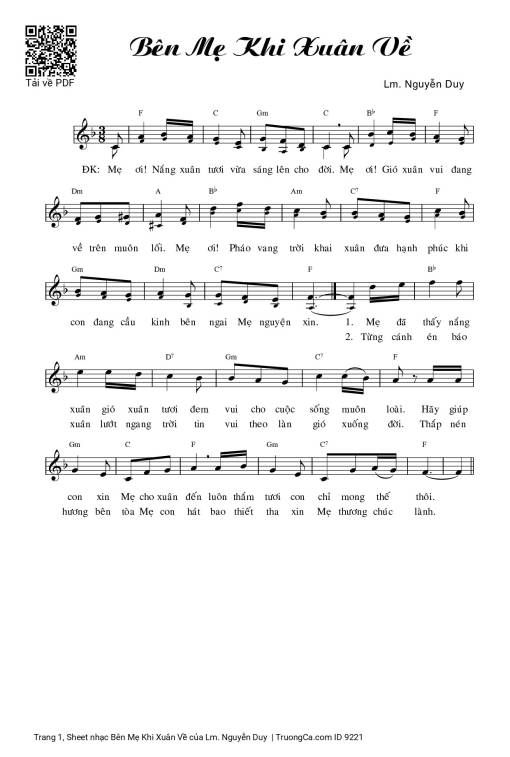 Bên Mẹ Khi Xuân Về