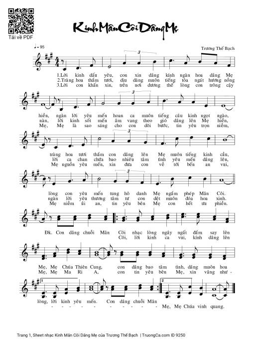 Kinh Mân Côi Dâng Mẹ