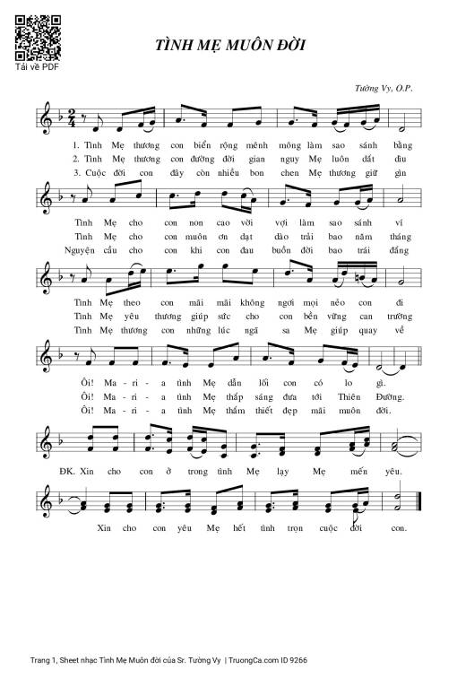 Tình Mẹ Muôn đời