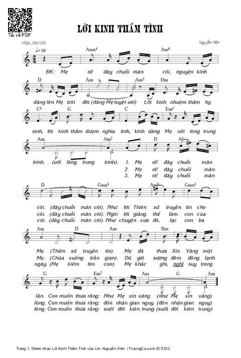 Lời Kinh Thắm Tình