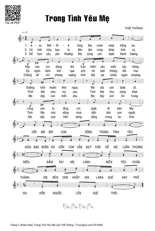 Trong Tình Yêu Mẹ