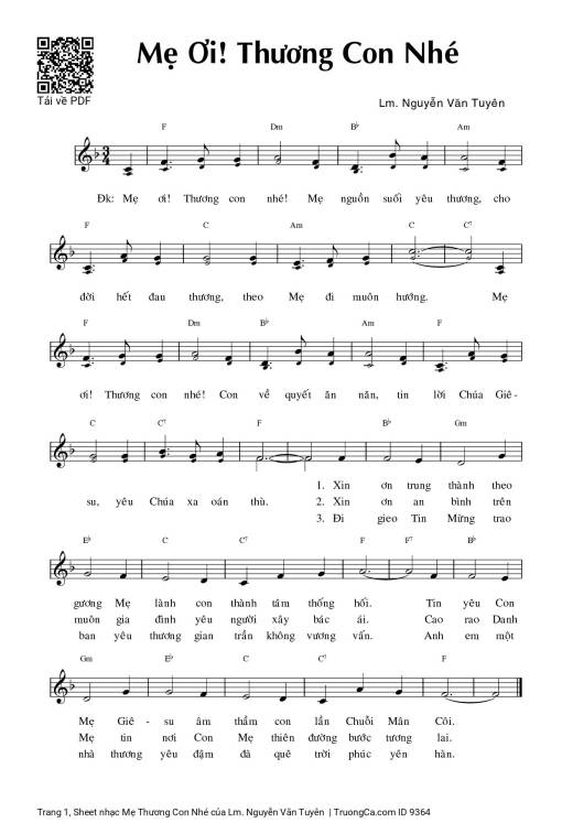 Mẹ Thương Con Nhé