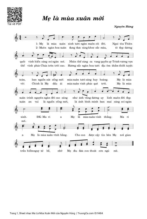 Mẹ Là Mùa Xuân Mới