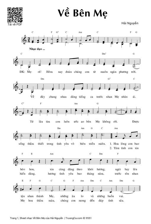 Về Bên Mẹ - Hải Nguyễn