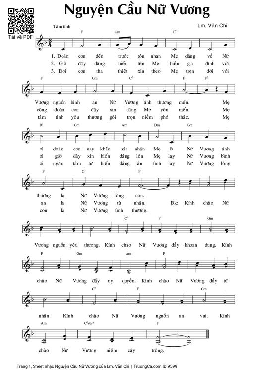 Nguyện Cầu Nữ Vương