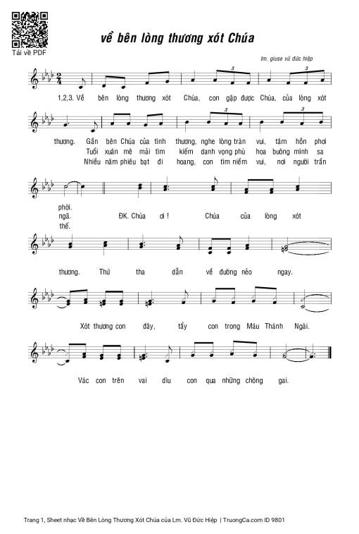 Về Bên Lòng Thương Xót Chúa