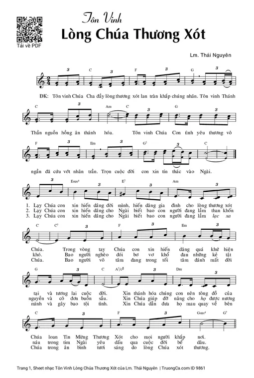 Tôn Vinh Lòng Chúa Thương Xót