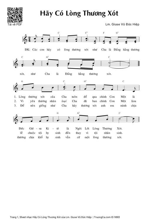 Hãy Có Lòng Thương Xót