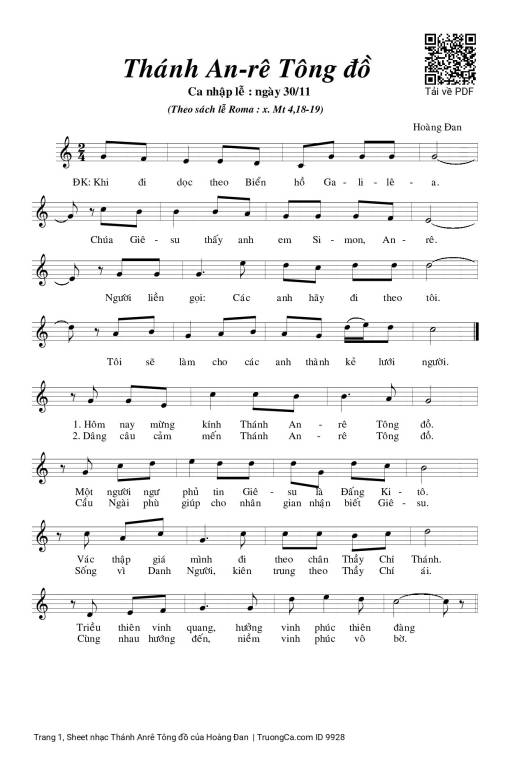 Thánh Anrê Tông đồ