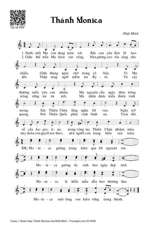 Thánh Monica - Nhật Minh