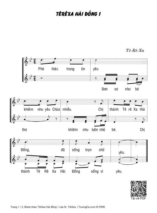 Têrêsa Hài đồng 1